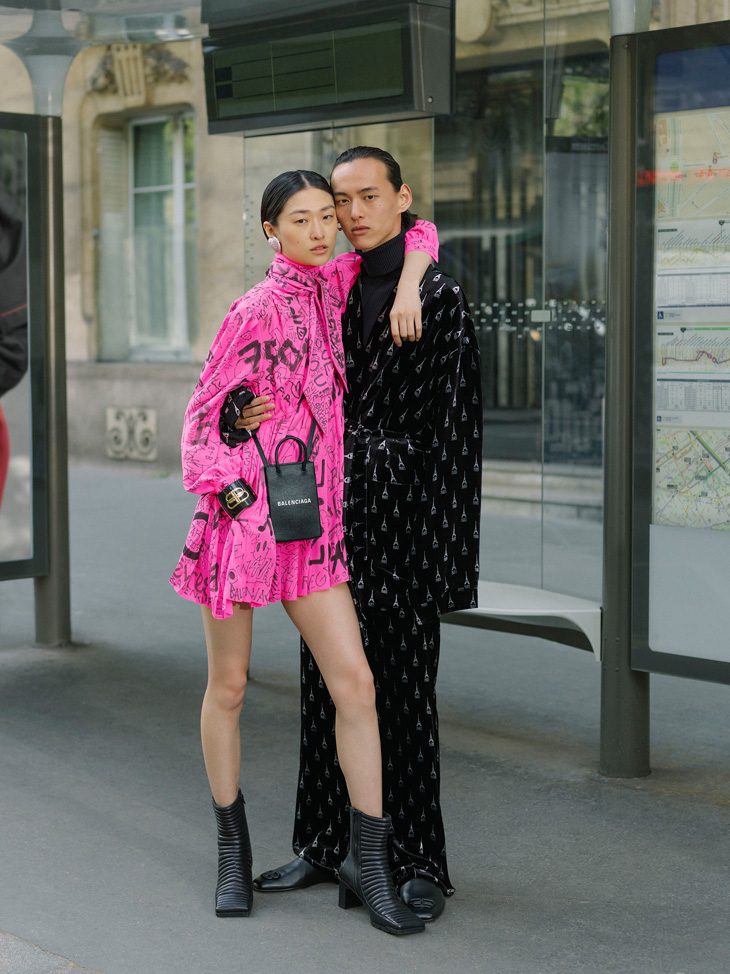 Orphan Il kvarter Real Life Parisian Lovers are the Stars of Balenciaga's Latest Campaign
