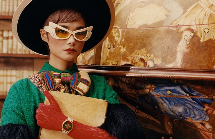 Gucci Timepieces and Jewelry Starring Chris Lee