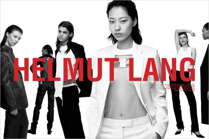 Helmut Lang Fall Winter 2019.20 photographed by Julien Martinez Leclerc