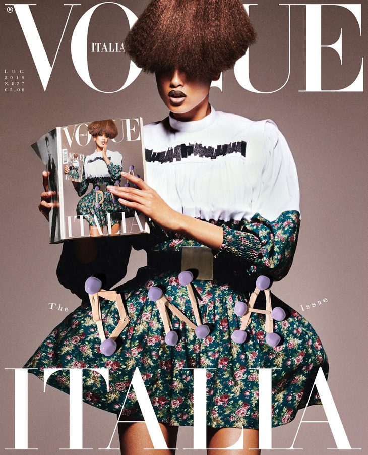 Karen Elson, Imaan Hammam & Gigi Hadid Cover Vogue Italia DNA Issue