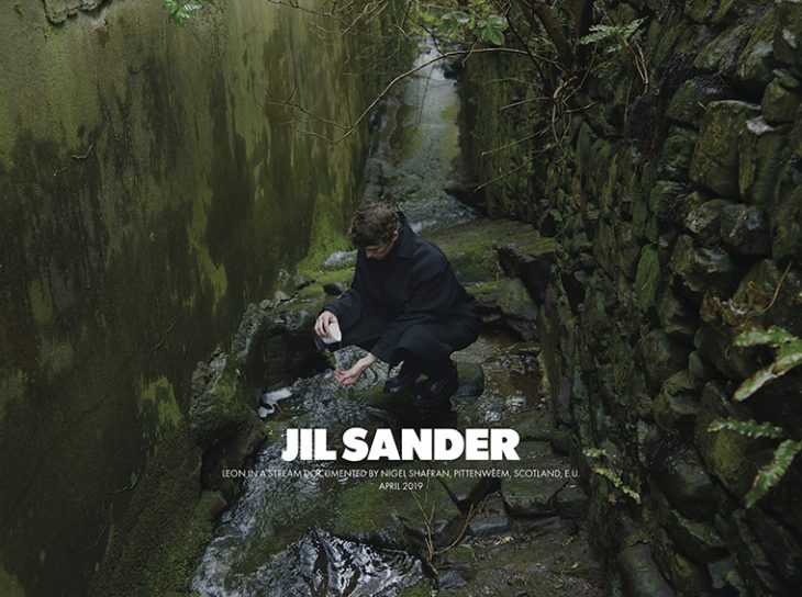 Jil Sander Fall Winter 2019.20 photographed by Nigel Shafran