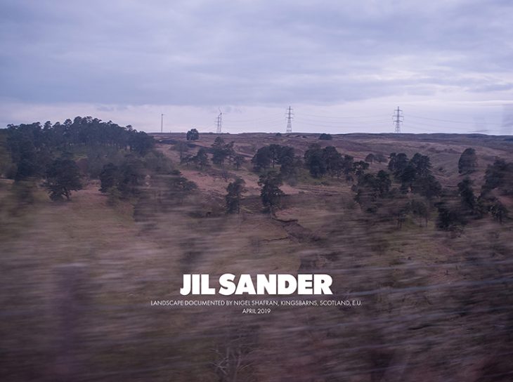 Jil Sander Fall Winter 2019.20 photographed by Nigel Shafran