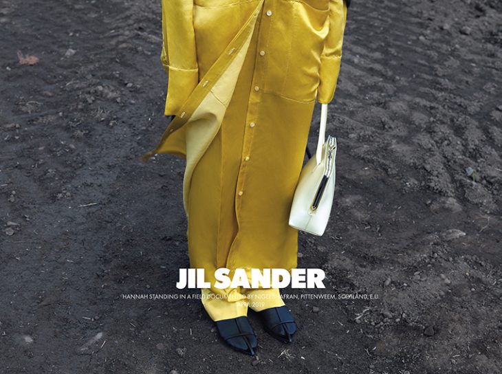 Jil Sander Fall Winter 2019.20 photographed by Nigel Shafran