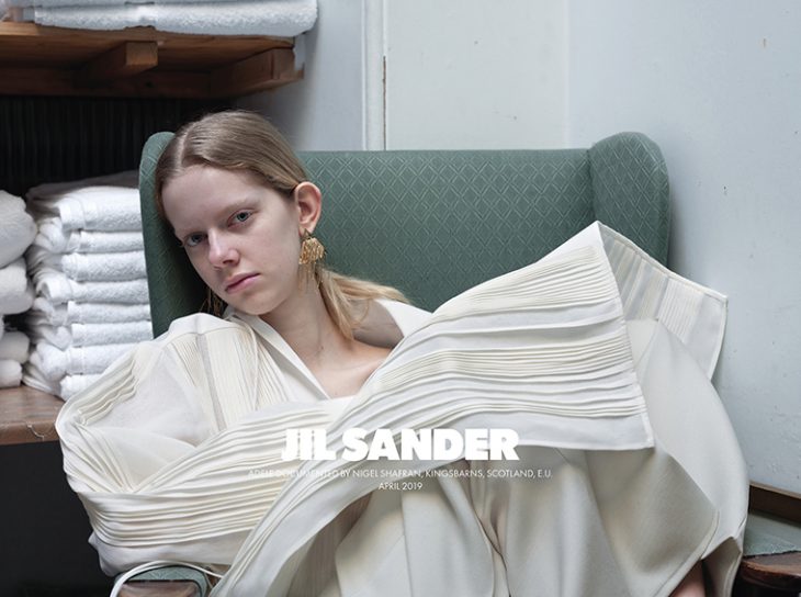 Jil Sander Fall Winter 2019.20 photographed by Nigel Shafran