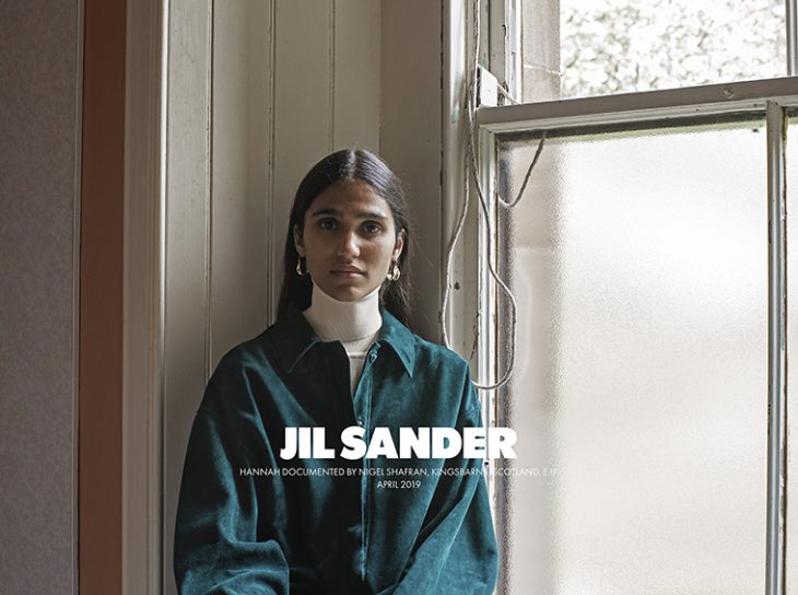 Jil Sander Fall Winter 2019.20 photographed by Nigel Shafran
