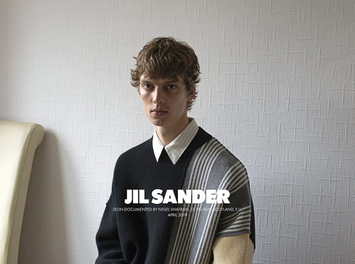 Jil Sander Fall Winter 2019.20 photographed by Nigel Shafran