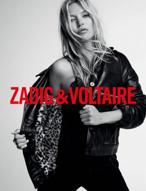 Kate Moss Models Zadig & Voltaire Fall Winter 2019.20 Collection