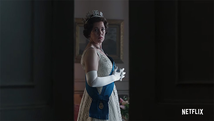 1st Teaser of Olivia Colman as Queen Elizabeth II in THE CROWN
