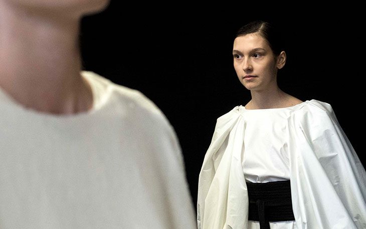 #MFW Backstage at Calcaterra Spring Summer 2020 Show