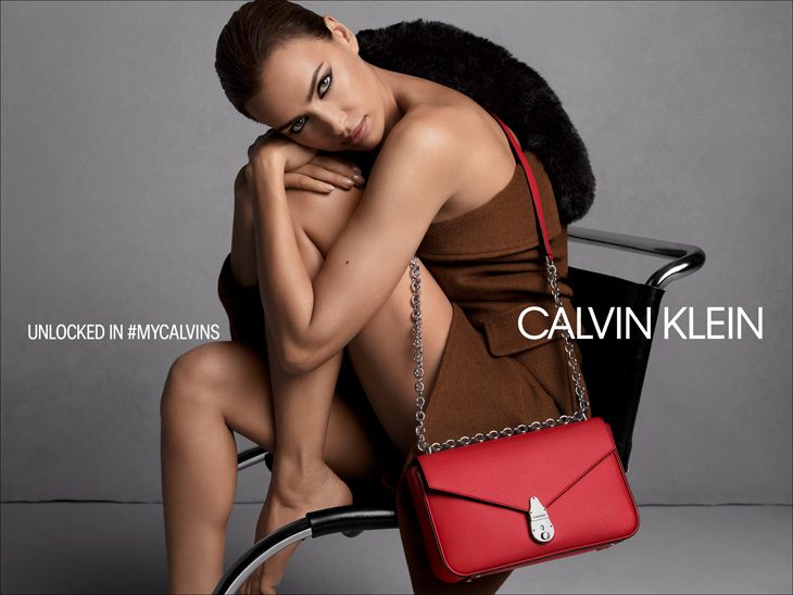 Irina Shayk is the Face of Calvin Klein Fall 2019 Handbags Collection