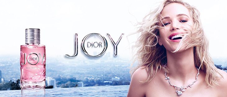 Jennifer Lawrence is the Face of JOY by Dior Eau de Parfum Intense