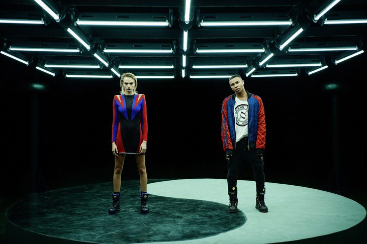 PUMA x BALMAIN created with Cara Delevingne