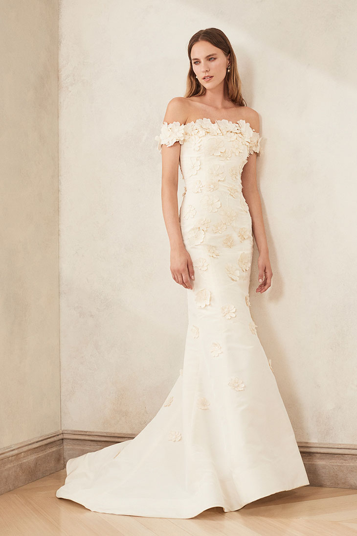 oscar de la renta bridal fall 2020