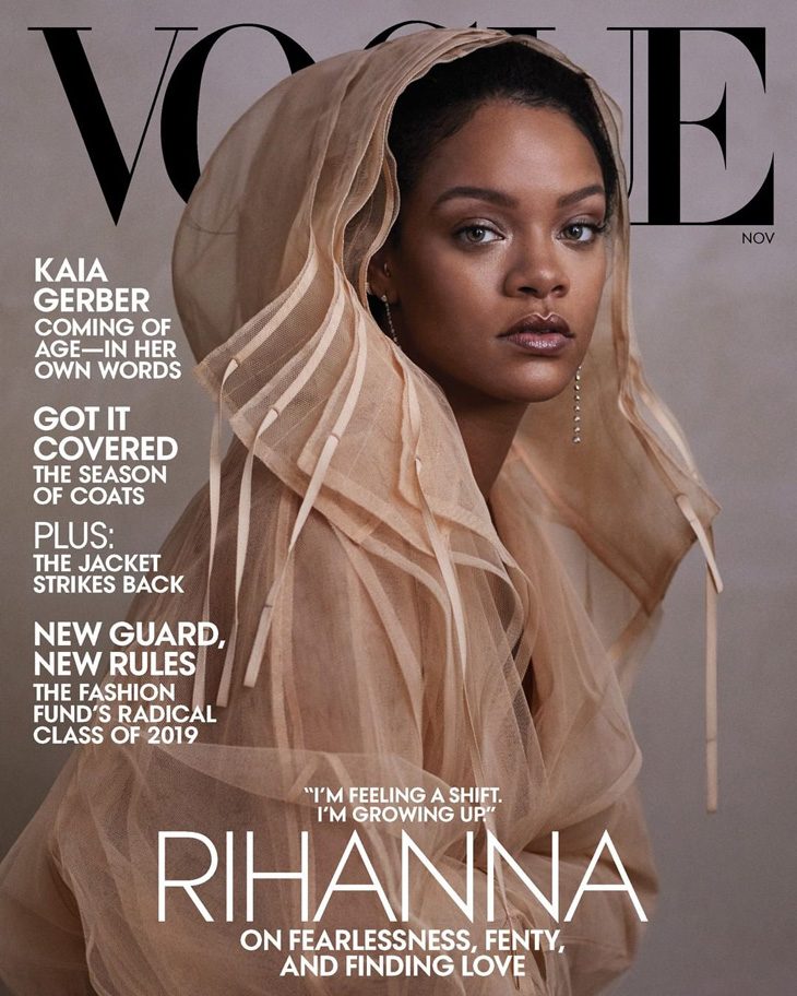 Rihanna Covers American Vogue Magazine for the Sixth Time