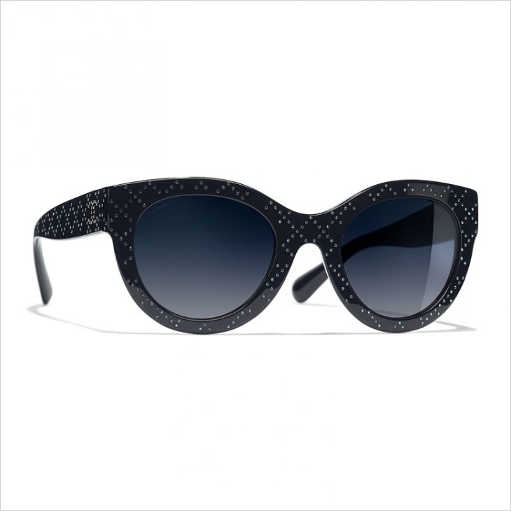 CHANEL Butterfly Quilting Sunglasses