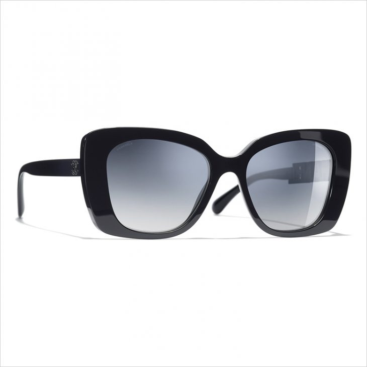 CHANEL-Sunglasses-Leather-Plastic-C.622/3C-58□135-3N-Black-5208QA –  dct-ep_vintage luxury Store