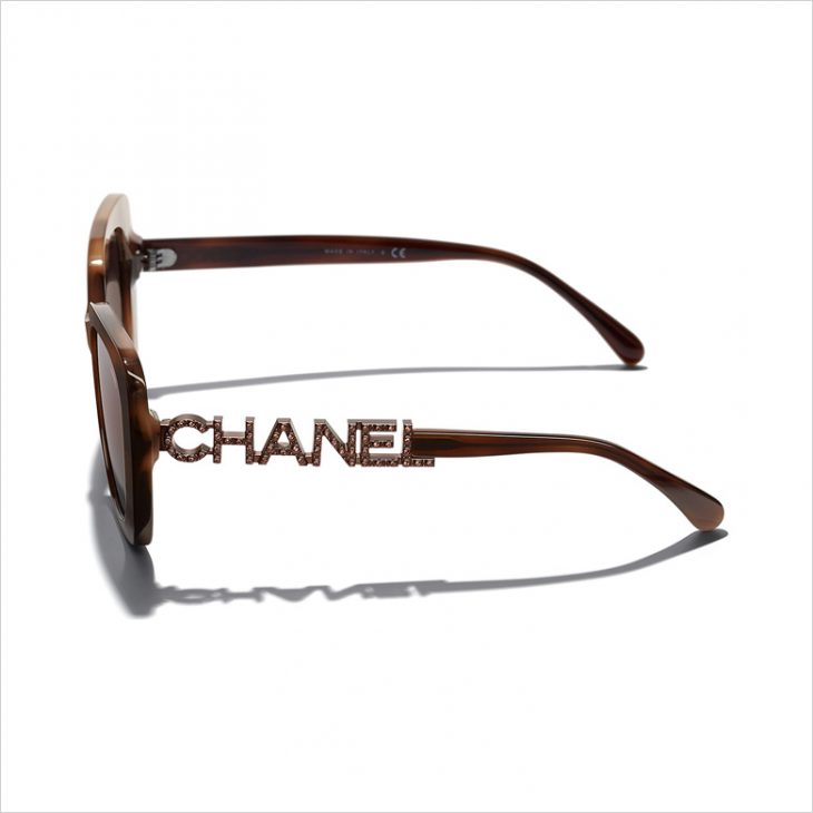 Chanel 0ch5422b Sunglasses in Black | Lyst