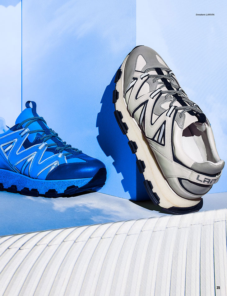 Lanvin zigzag sneaker