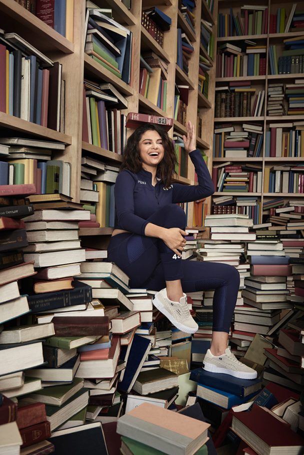 Puma x Selena Gomez Navy Beanie main image 1