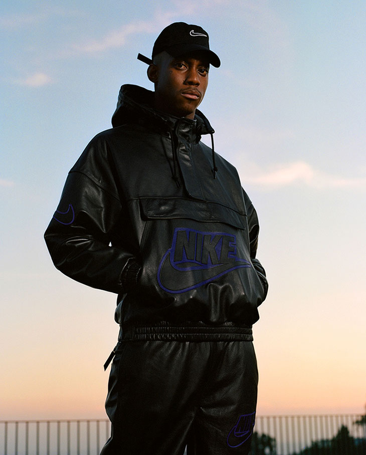 Supreme x Nike 2019 Leather Baseball Jersey Jacket - Black
