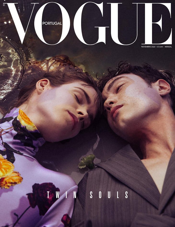 Meghan Collison & Emile Woon Star in Vogue Portugal November Issue