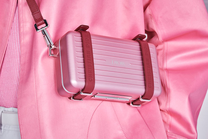 RIMOWA and dior launch luxe luggage capsule collection