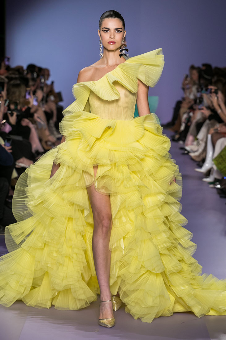 PFW: GEORGES HOBEIKA Spring Summer 2020 Couture Collection - DSCENE