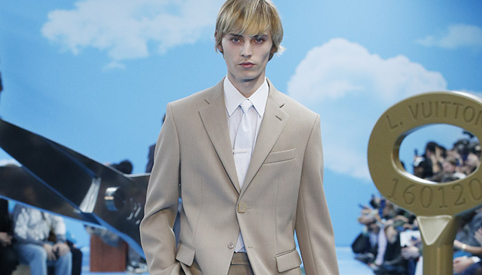 Among the Clouds, Virgil Abloh's Louis Vuitton Transforms the Suit