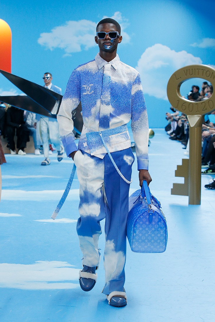 Virgil Abloh lands in the clouds for Louis Vuitton's latest men's campaign  – HERO