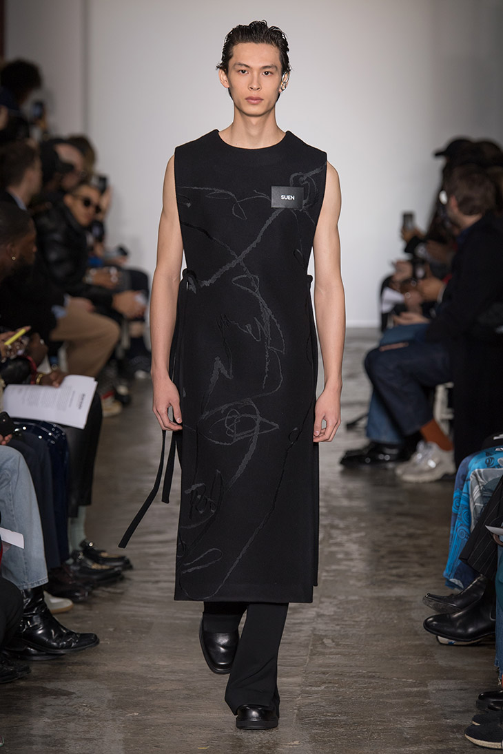 Sean Suen show, Runway, Menswear, Fall Winter 2023, Paris Fashion