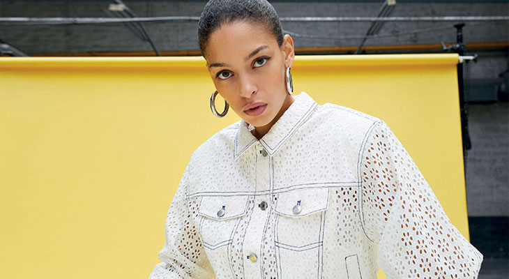 ANDREA CREWS Teams Up With CLAUDIE PIERLOT
