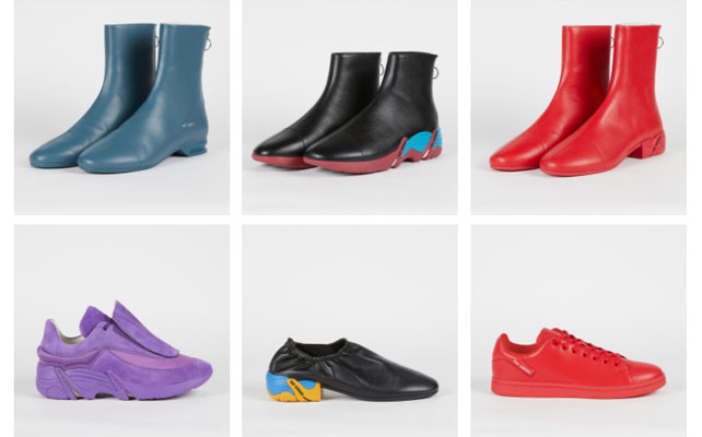 raf simons footwear