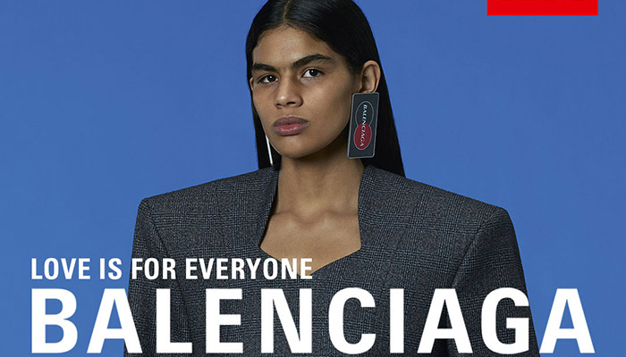 balenciaga love is for everyone