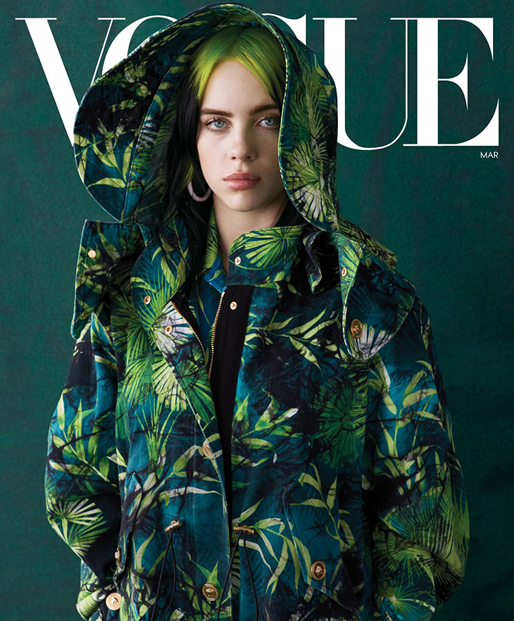 Billie Eilish is the Cover Girl of American Vogue March 2020 Issue