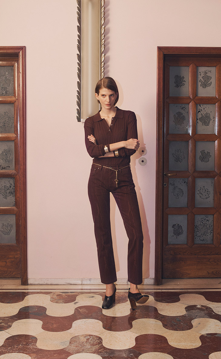 ILENIA DURAZZI X TRUSSARDI