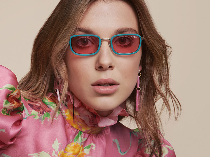 Millie Bobby Brown X Vogue Eyewear Capsule Collection