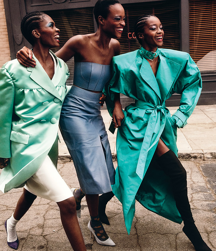 Adut Akech Stars in the Cover Story of WSJ. Magazine March 2020 Issue