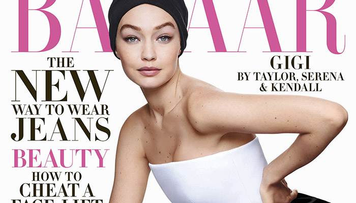 Gigi Hadid Stars in American Harper's Bazaar April 2020 Issue