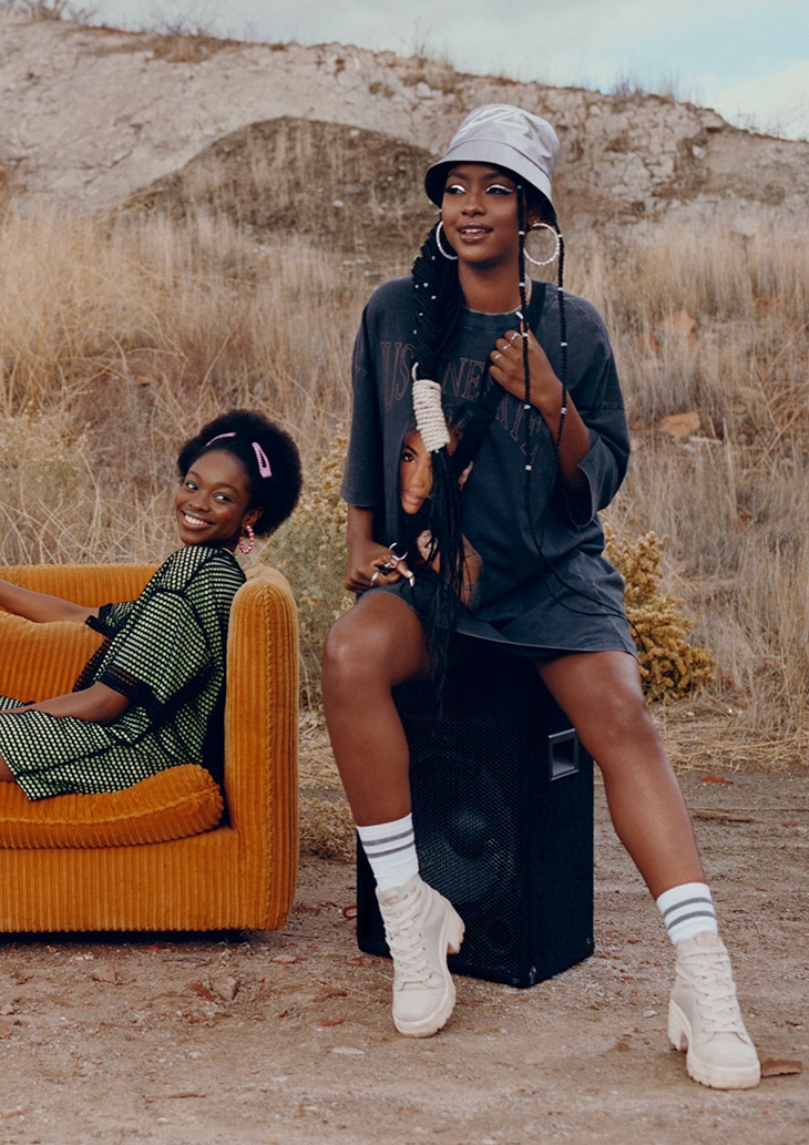 Justine Skye x H&M