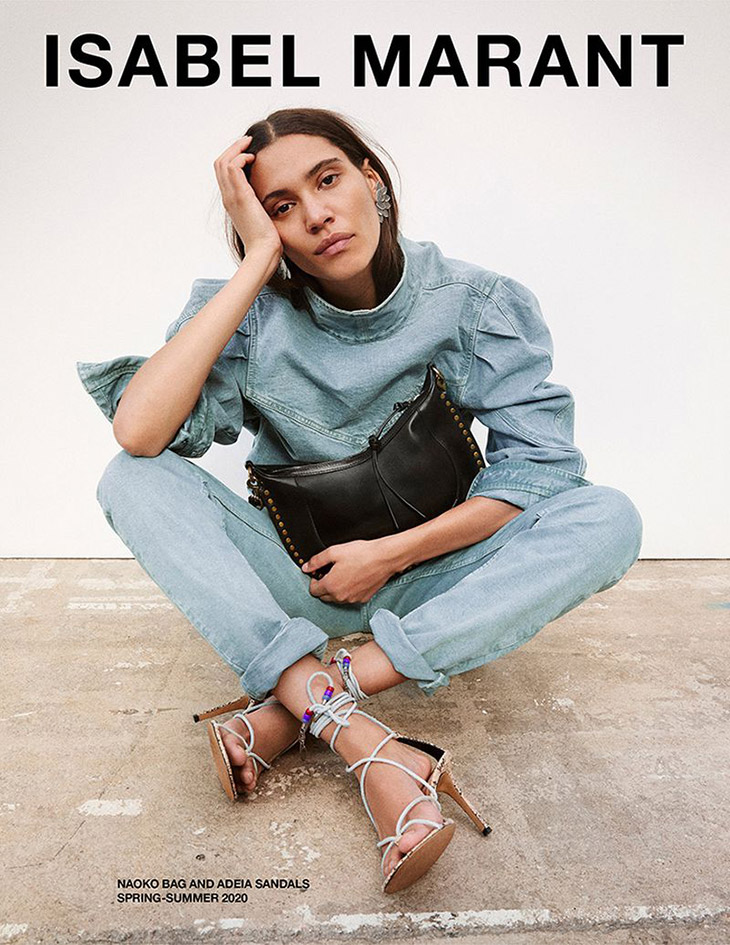 foretrække myndighed torsdag Kaya Wilkins Models Isabel Marant Spring Summer 2020 Accessories