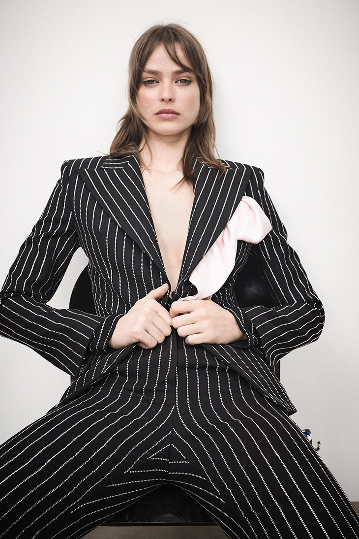 Birgit Kos Models Alexandre Vauthier Fall Winter 2020 Collection