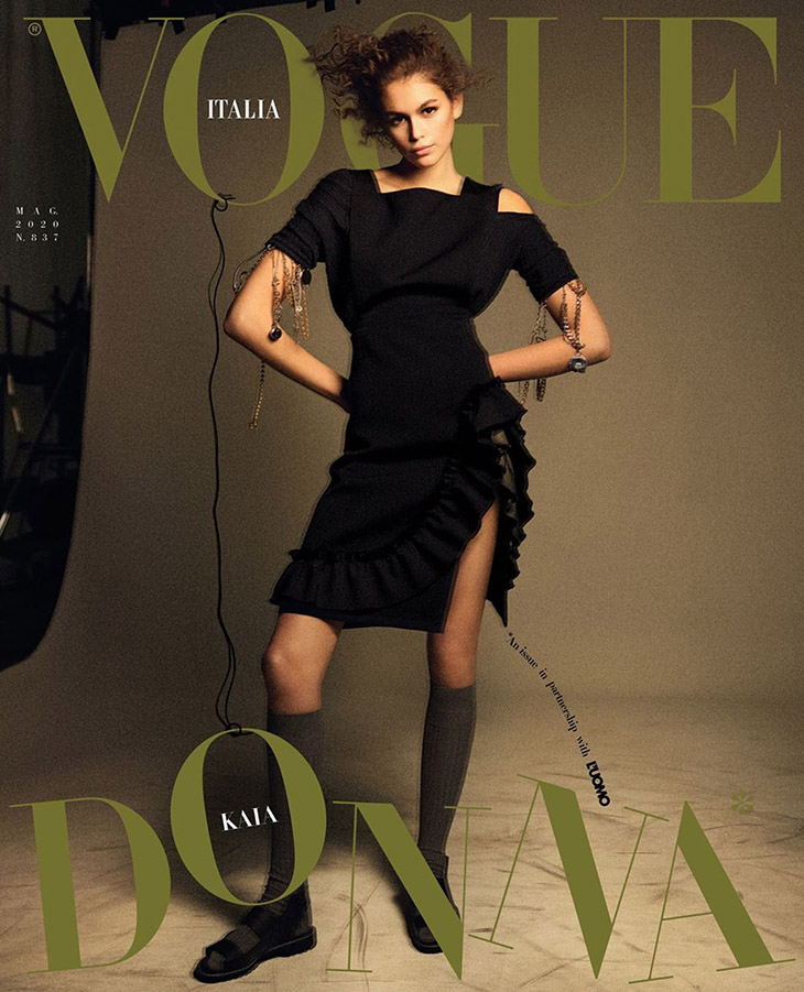 Kaia Gerber Is The Cover Girl Of Vogue Italia May 2020 Issue