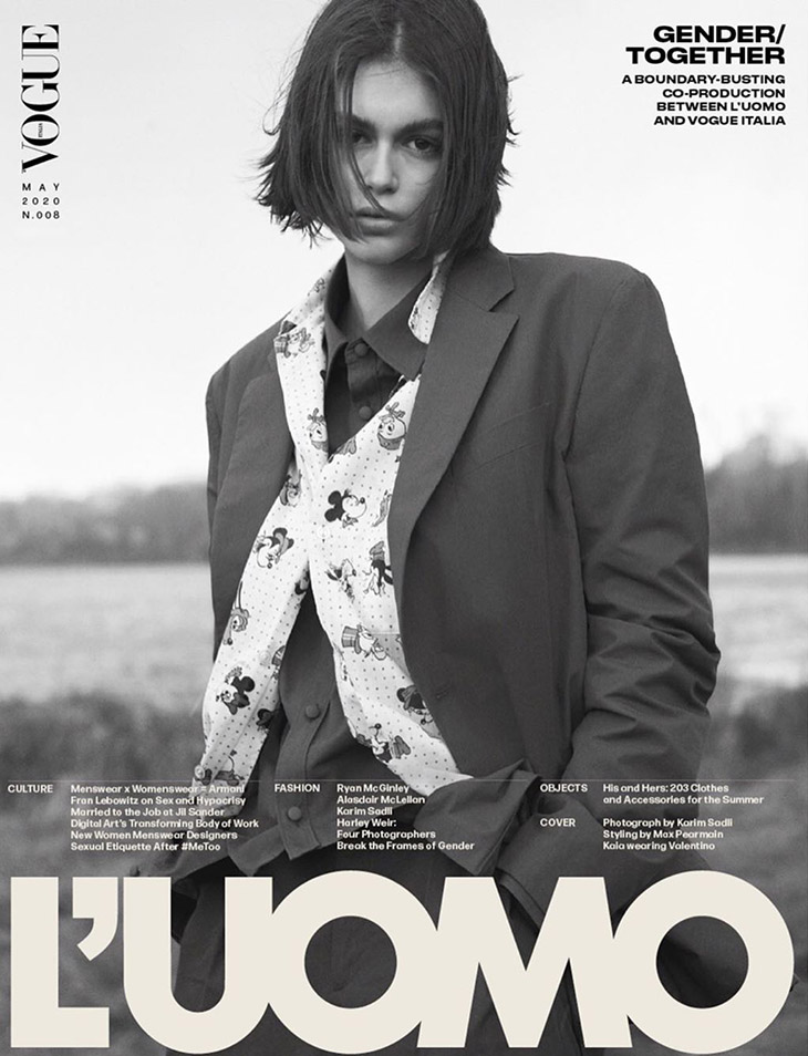 Kaia Gerber Is The Cover Girl Of Vogue Italia May 2020 Issue
