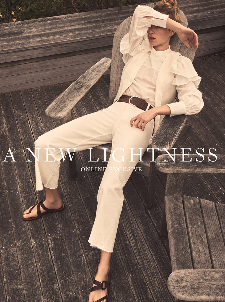 Heloise Guerin Models Massimo Dutti 