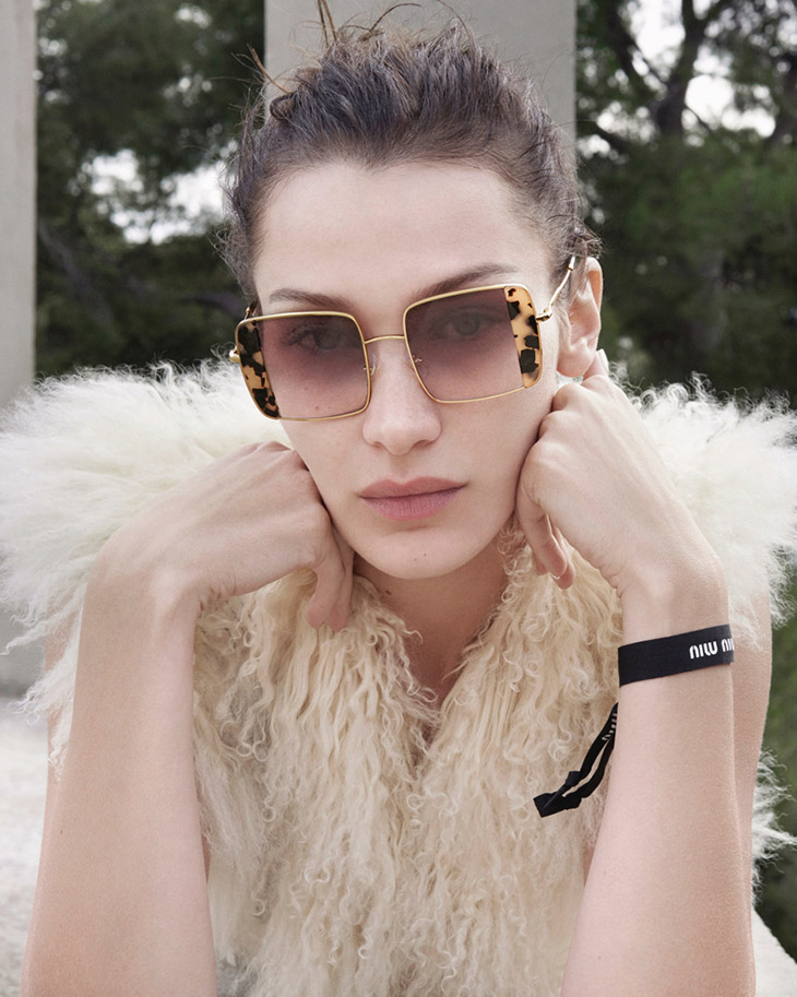 Bella Hadid in Louis Vuitton 2023 Sunglasses