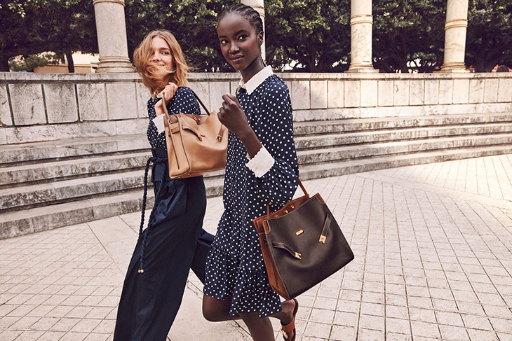 Natalia Vodianova & Anok Yai Model Tory Burch Summer 2020 Looks