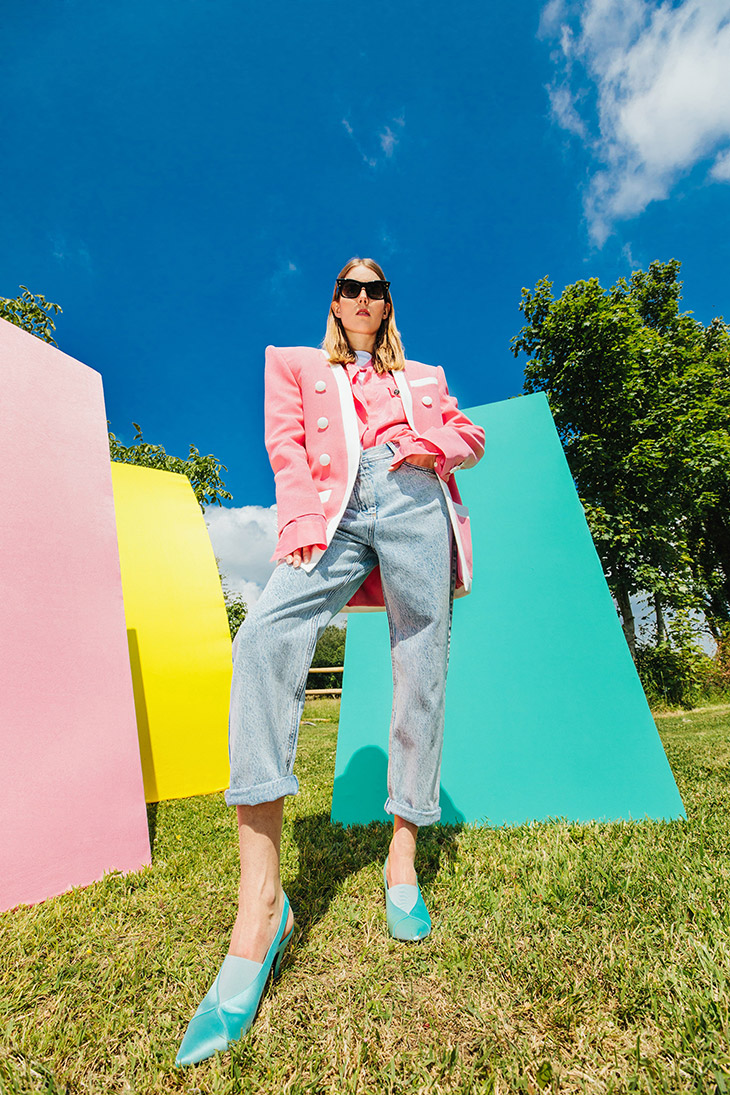 BALMAIN Resort 2021 Womenswear Collection Look Book