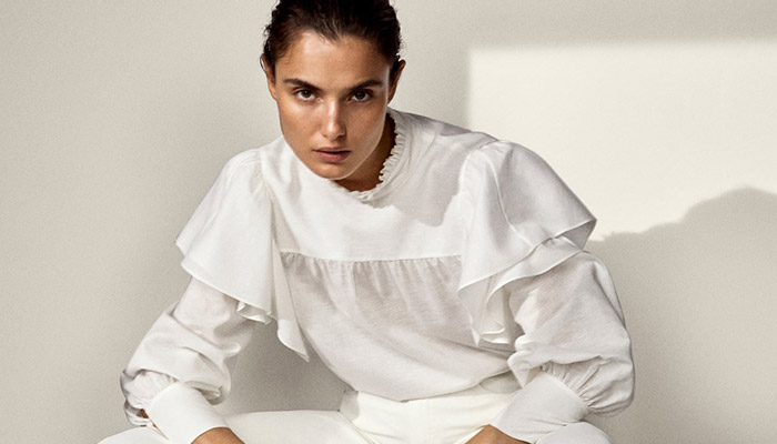 Blanca Padilla Models Massimo Dutti Spring Summer 2020 Looks blanca padilla models massimo dutti