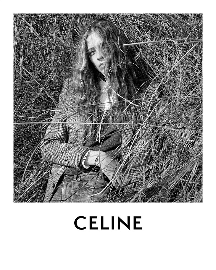 Anna Francesca Models Celine Fall Winter 2020 Collection