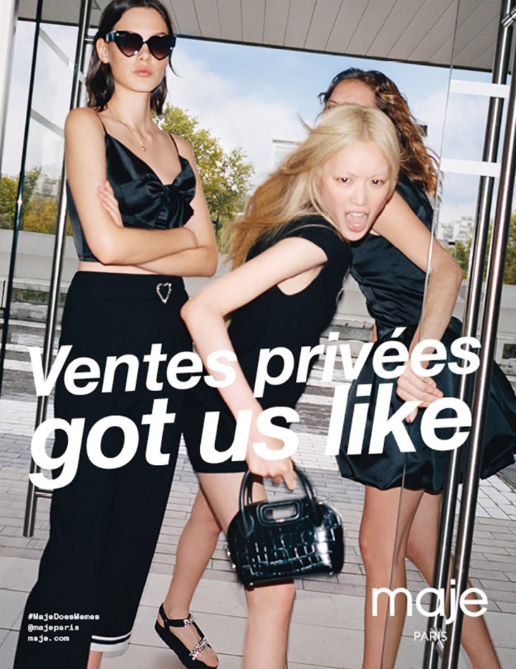 Maje ventes online privees